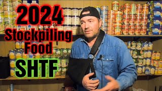 Preppers Stockpiling Food 2024 SHTF [upl. by Furey]