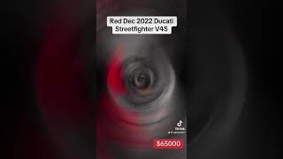 Red Dec 2022 Ducati Streetfighter V4S From Direct Seller [upl. by Aimar]