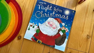 ‘Twas Night Before Christmas by Clement Clarke Moore  Audiobook  Pasaka bērniem [upl. by Annocahs]