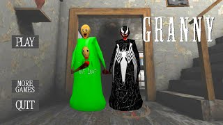 Baldi And Grannom Granny Inside On Granny House  Granny New Mod With Baldi Granny [upl. by Eibrik]