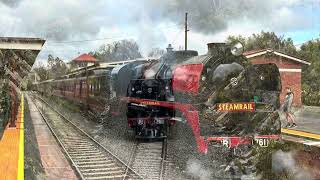 Steamrail R761 40th Anniversary in Preservation 2192024 [upl. by Yettie800]