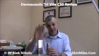 Dermaceutic Tri Vita C 30 Review By Dr Alek Nikolic [upl. by Daphene]