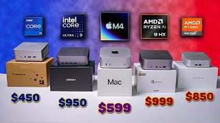 M4 Mac Mini vs Intel and AMD Flagships – Its Not Even Close [upl. by Niawtna]