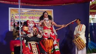 Yakshagana  Shabarimale Swami Ayyappa  6  Mahishi x Ayyappa [upl. by Eivlys707]