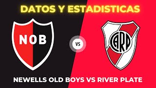 NEWELLS OLD BOYS VS RIVER PLATE POR LA FECHA 12 LIGA PROFESIONAL 2023  DATOS Y ESTADISTICAS [upl. by Christianson851]