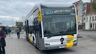 Mercedes eCitaro 675006 Delijn Lievijns 🇧🇪 [upl. by Adnopoz]