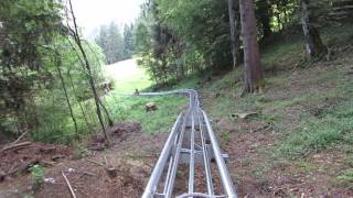 Alpine Coaster am Kolbensattel in Oberammergau [upl. by Yrrac]