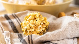 Caramel Corn Popcorn Balls [upl. by Leftwich407]