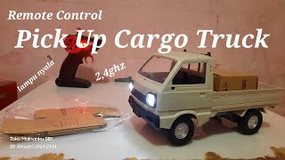 Mobil Remote Control RC Pick Up Cargo Truck Mobil Remote Truk [upl. by Nehgaem]