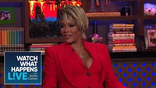 Vivica A Fox Reacts To Kenya Moore’s Shade  RHOA  WWHL [upl. by Harriette]