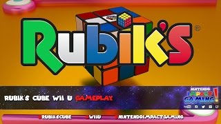 Rubiks Cube Wii U Gameplay [upl. by Gruver]