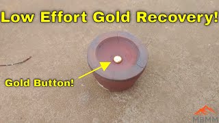 Recover the Most Gold with the Least Effort  Production Smelting Techniques [upl. by Lleuqar36]