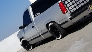 1990 chevrolet c1500 obs silverado custom lowered [upl. by Aelhsa]