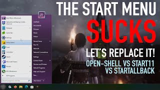 Start Menu WARS OpenShell VS Start11 VS StartAllBack  The Best Windows Start Menu Replacement is [upl. by Aliwt878]