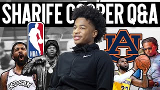 Sharife Cooper Talks Why He Chose Auburn Favorite Players Rappers amp More  Sharife Cooper QampA [upl. by Dalston119]