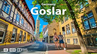 Goslar Germany 🇩🇪 Summer Walking Tour 2023 ☀️ 4K 60fps HDR  A Fairytale Town on Earth [upl. by Goldy]