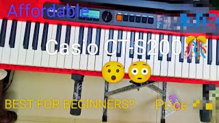 Unboxing Casio CTS200  Best for beginners  Price amp Demo [upl. by Selway]