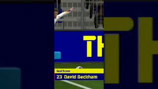 Direct Corner Goal By David Beckham 💥 [upl. by Dray]