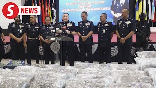 Cops smash drug ring seize drugs worth over RM5mil in KL [upl. by Zarger]