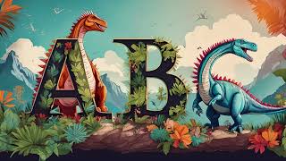 DinoABCs A Prehistoric Alphabet Song [upl. by Terle125]