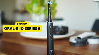 Review of the OralB iO Series 9 Rechargeable Electric Toothbrush in the UAE [upl. by Zelde]