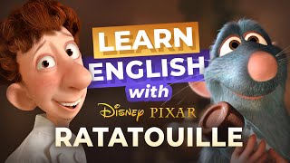 Learn English with RATATOUILLE — Remy Meets Linguini [upl. by Nosyd]