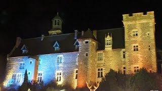 Montluçon by night  à la période de Noël [upl. by Stutman]