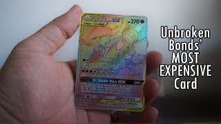 Rainbow Rare Reshiram amp Charizard GX  Pokemon Unbroken Bonds Box 1 Part 1 [upl. by Ynohtnakram]