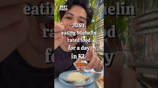 Eating Michelin food for a day in KL [upl. by Bernice]