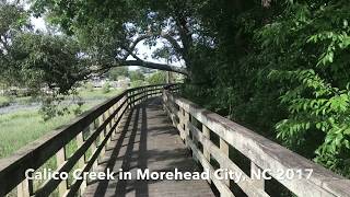 Calico Creek in Morehead City NC  Carteret County History [upl. by Brodie568]