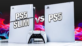 PS5 SLIM vs PS5 Whats the Difference [upl. by Gautier338]