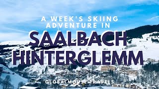 A week’s skiing in Saalbach Hinterglemm Austria [upl. by Neehsuan]