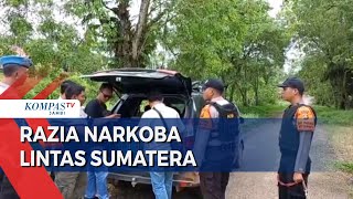 Anjing Pelacak di Turunkan Razia Narkoba Lintas Sumatera [upl. by Erika]