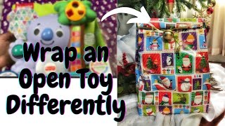 How to Gift Wrap an open box toy [upl. by Jamel]