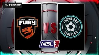 FAYETTEVILLE FURY VS TAMPA BAY STRIKERS [upl. by Rolyab]