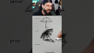 ✏️Technique de Dessin Incroyable ☔💧goutte amp parapluie [upl. by Tamqrah]