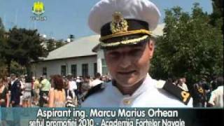 Absolvirea promoţiei 2010 la Academia Navală quotMircea cel Bătrânquot [upl. by Llenrap]