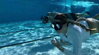 i went to a crossfit class UNDERWATER Deep End Hawaii VLOG [upl. by Studdard722]