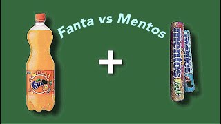 Experiment fanta vs mentos [upl. by Garrott677]