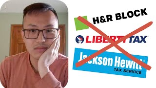 Do Not Go To HampR Block Liberty Tax or Jackson Hewitt Until You Watch This Video [upl. by Laurin282]