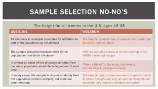 Statistics 101 Population vs Sample Data [upl. by Forland267]