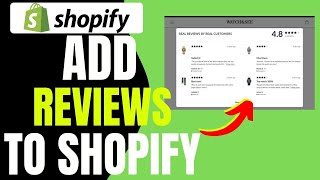 How to Add Reviews to Shopify Store 2024 [upl. by Adlemy]