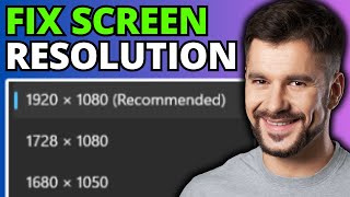 How To Fix Screen Resolution Problem in Windows 1011  Full Guide [upl. by Fianna]