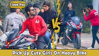 PICKING UP UBER RIDERS ON HEAVY BIKE PRANK  AJAHSAN [upl. by Younglove]