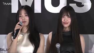 NewJeanss Interview x 2024 The Fact Music Awards [upl. by Nyletak855]