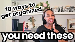 10 Home Organization Products YOU NEED for a clutter free home 2024 Whole Home Organization Ideas [upl. by Eiramyma]