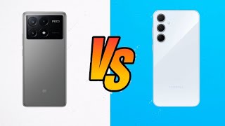 poco X6 pro 5g vs Samsung galaxy a35 5g [upl. by Conners572]