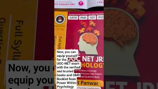 UGC NET JRF Psychology Complete Preparation Book by Psychologist Amit Panwar  Power Within [upl. by Anasxor]