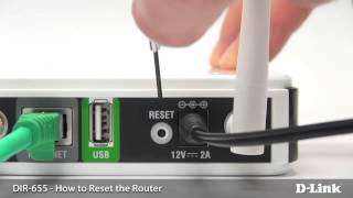 How to factory reset your DLink router [upl. by Far]