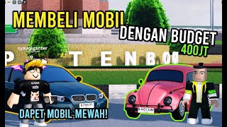 Membeli mobil NONGAMEPASS Dengan budget 400JT [upl. by Aggi]